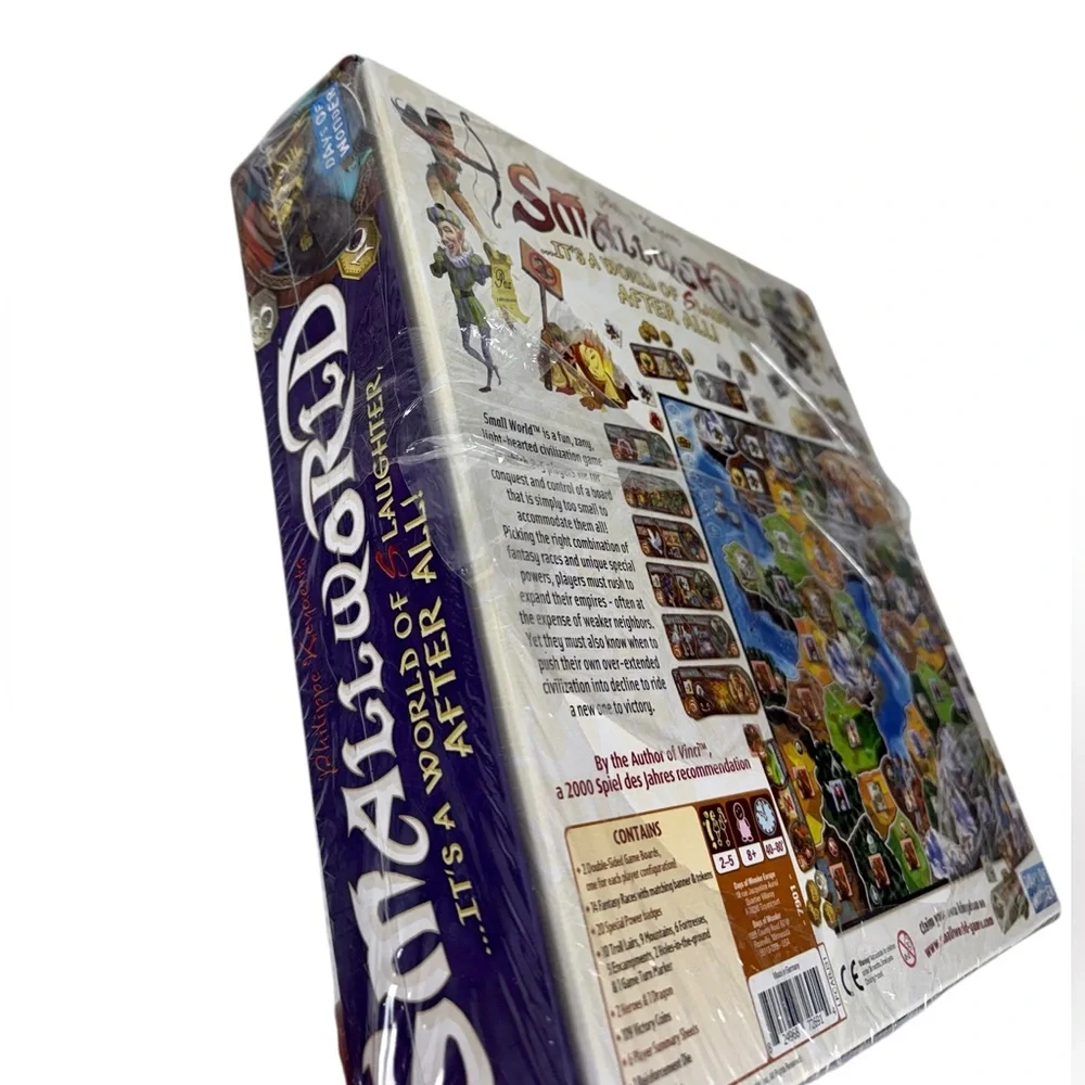 Small World Board Game Days Of Wonder Sealed / Broken Plastic Wrap